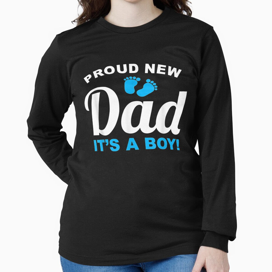 Proud New Dad It's A Boy Gender Reveal Gift by dominique235