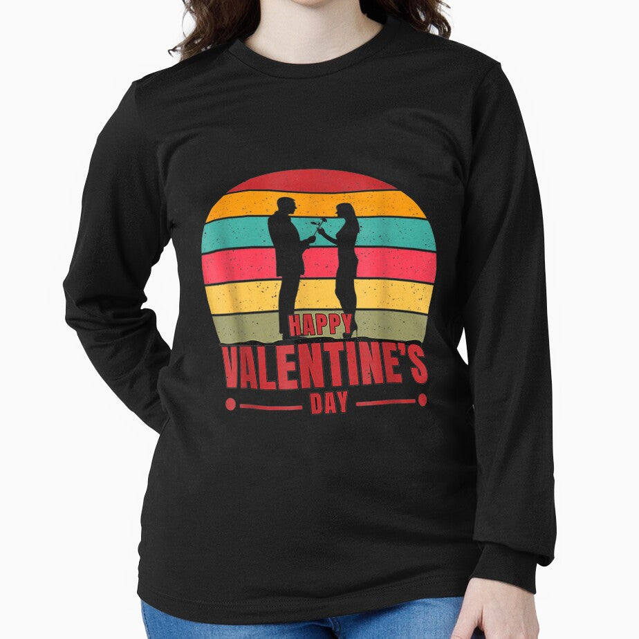 Happy Valentines Day Boys Girls Official Vintage Sunset by bessiey23