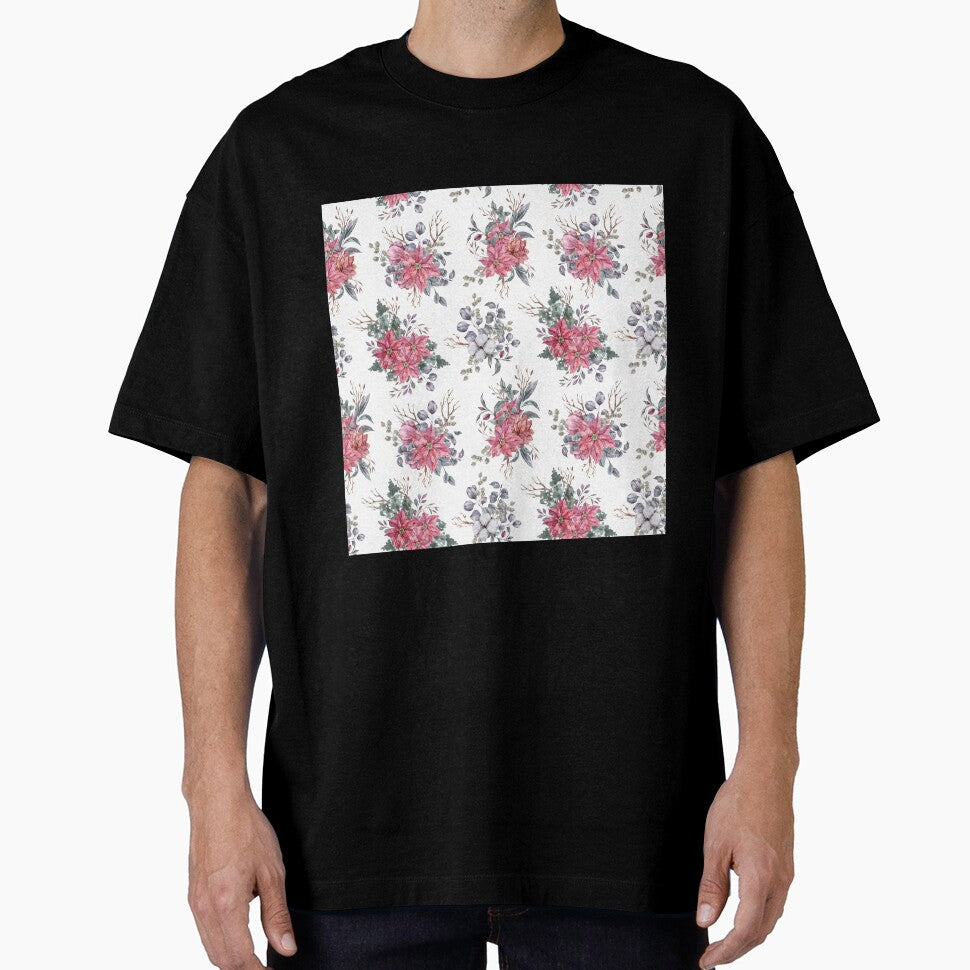Christmas Floral Patterns - Christmas Decor by Delandor