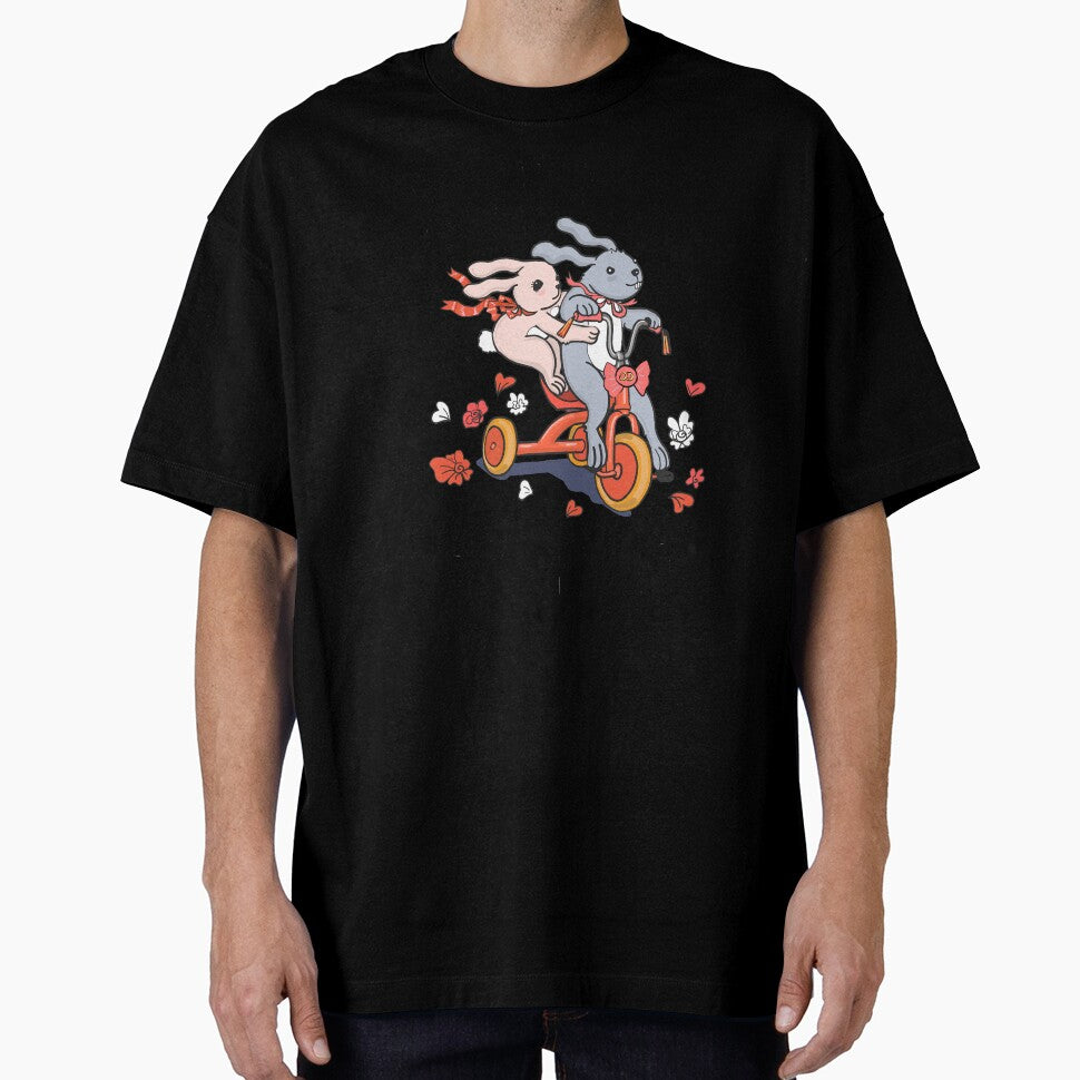 Just Married 75 Years Ago - 75th Anniversary Couple Bunnies Tee, Phone Cases And Other Gifts by MemWear