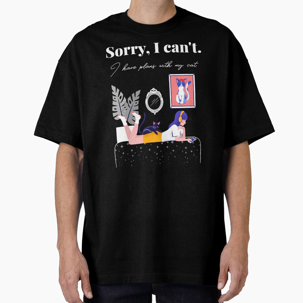 Sorry, I Can't. I Have Plans With My Cat by JoliebyLCG