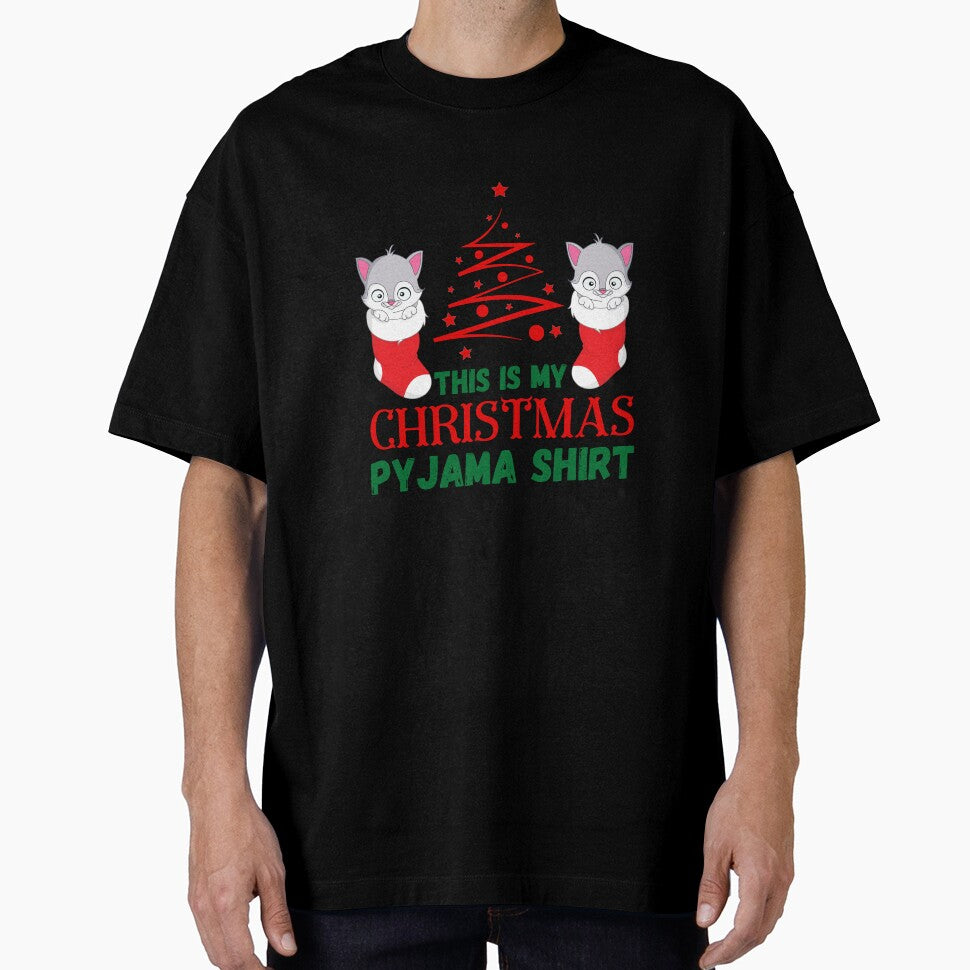 This Is My Christmas Pyjama Shirt - Merry Christmas by Delandor