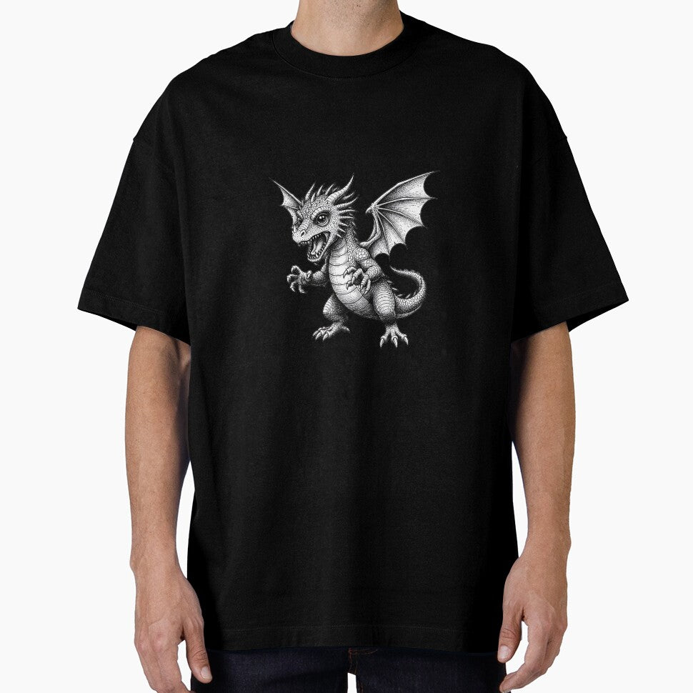 Ferocious Baby Dragon Battle Stance by DragonSerpent Ink
