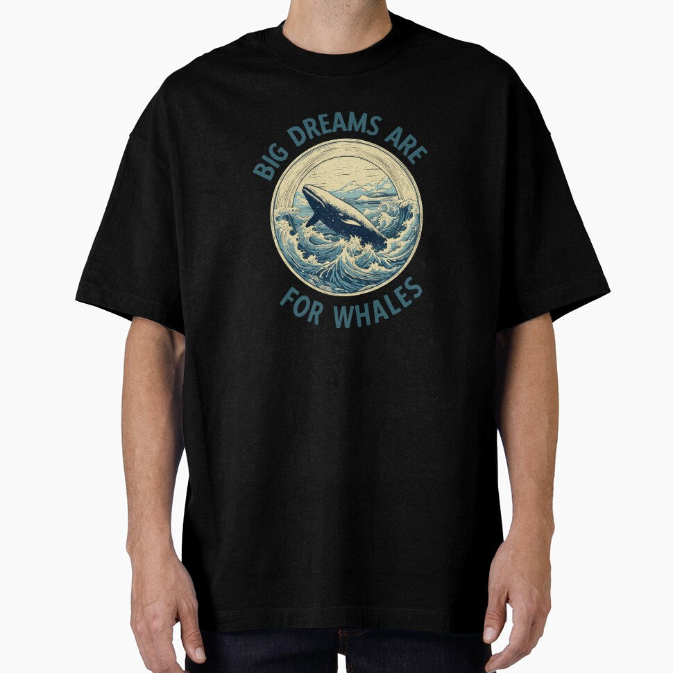 Big Dreams Are For Whales, whale lover, whale watching by CG Studio