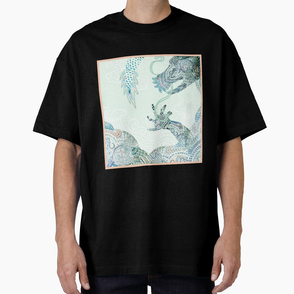 Intricate dragon design by finedrawings