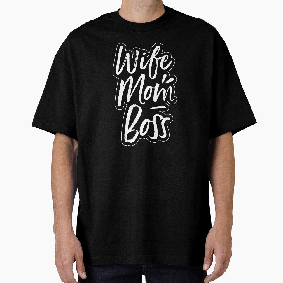 Wife Mom Boss Anniversary Gift Idea by haselshirt