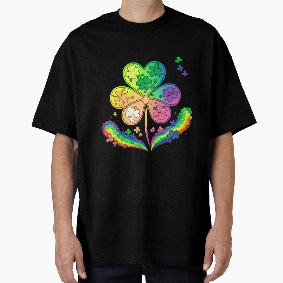 St patrick's day glitter clover by Urban-Swaggz
