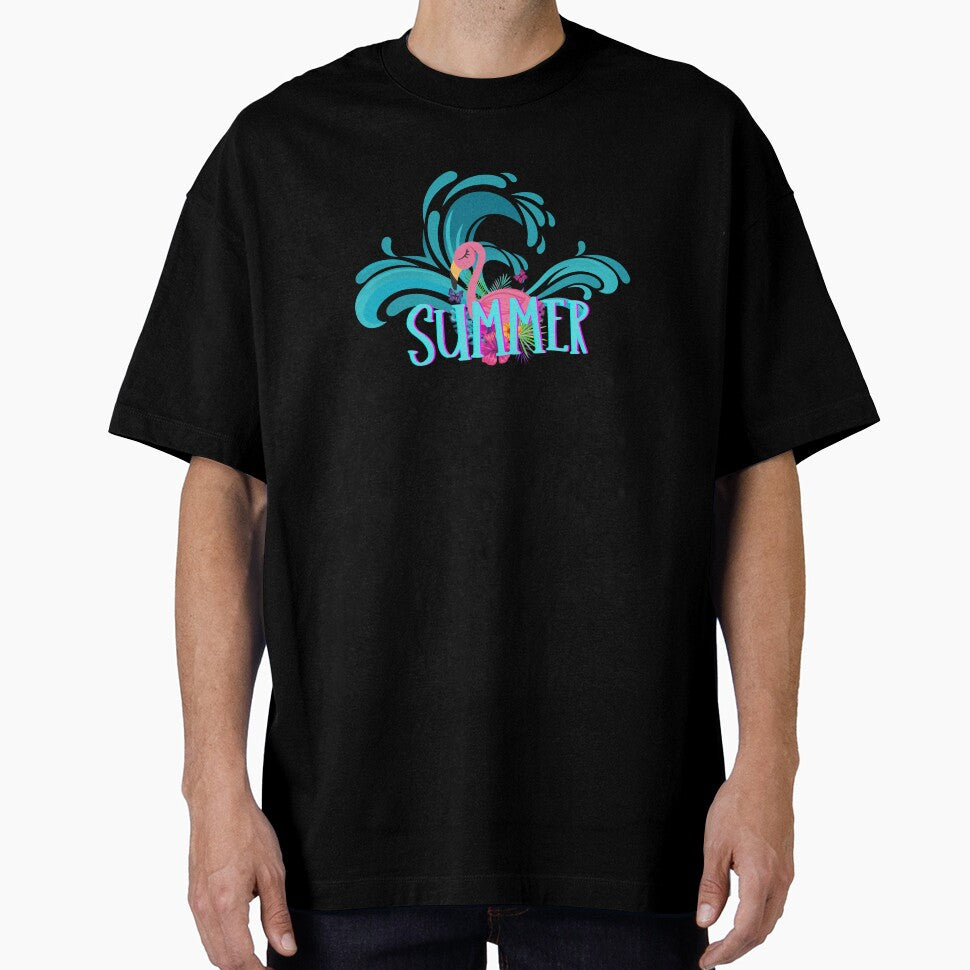 summer mode, summer with flamingo by botmartshop