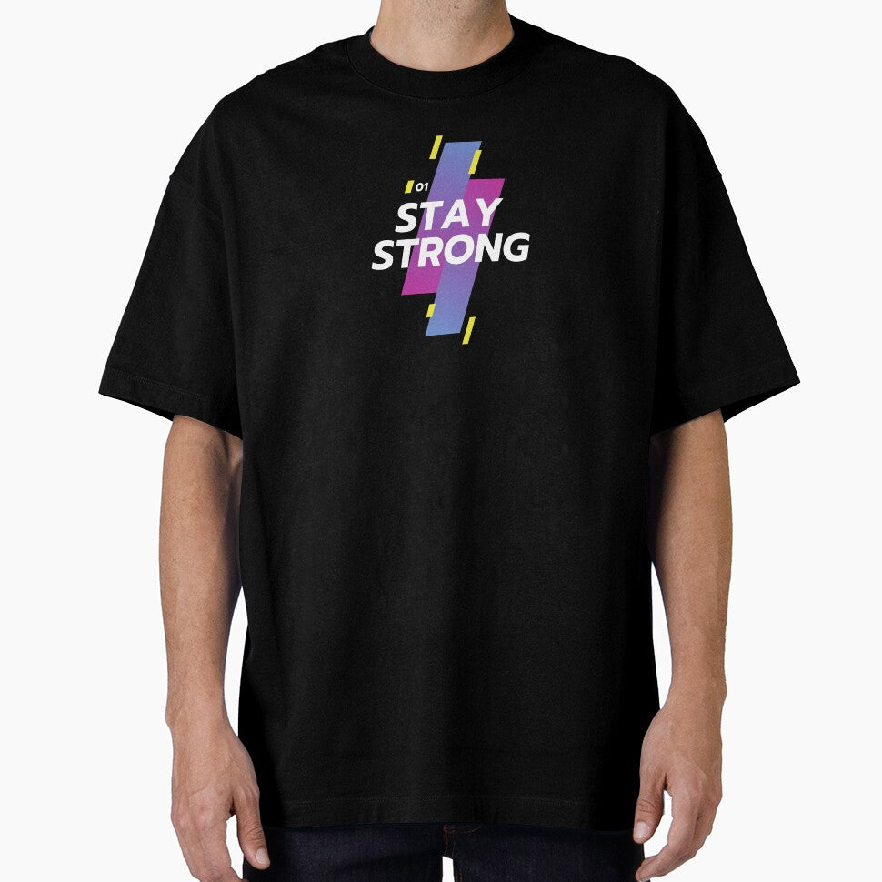 Strong willed T-shirt stay strong by STREET BOY ⭐⭐⭐⭐⭐