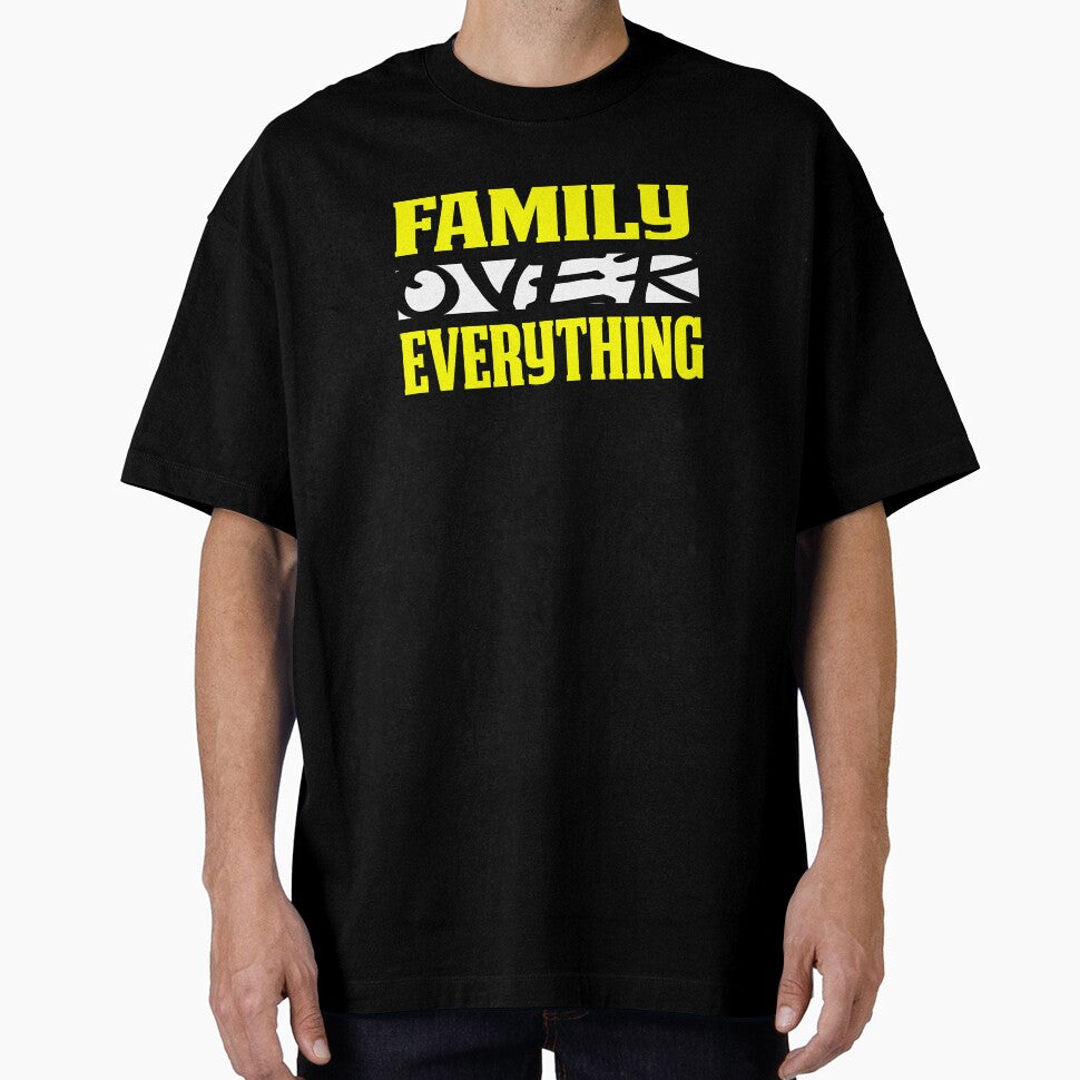 Family Over Everything Shirt by drwigglebutts