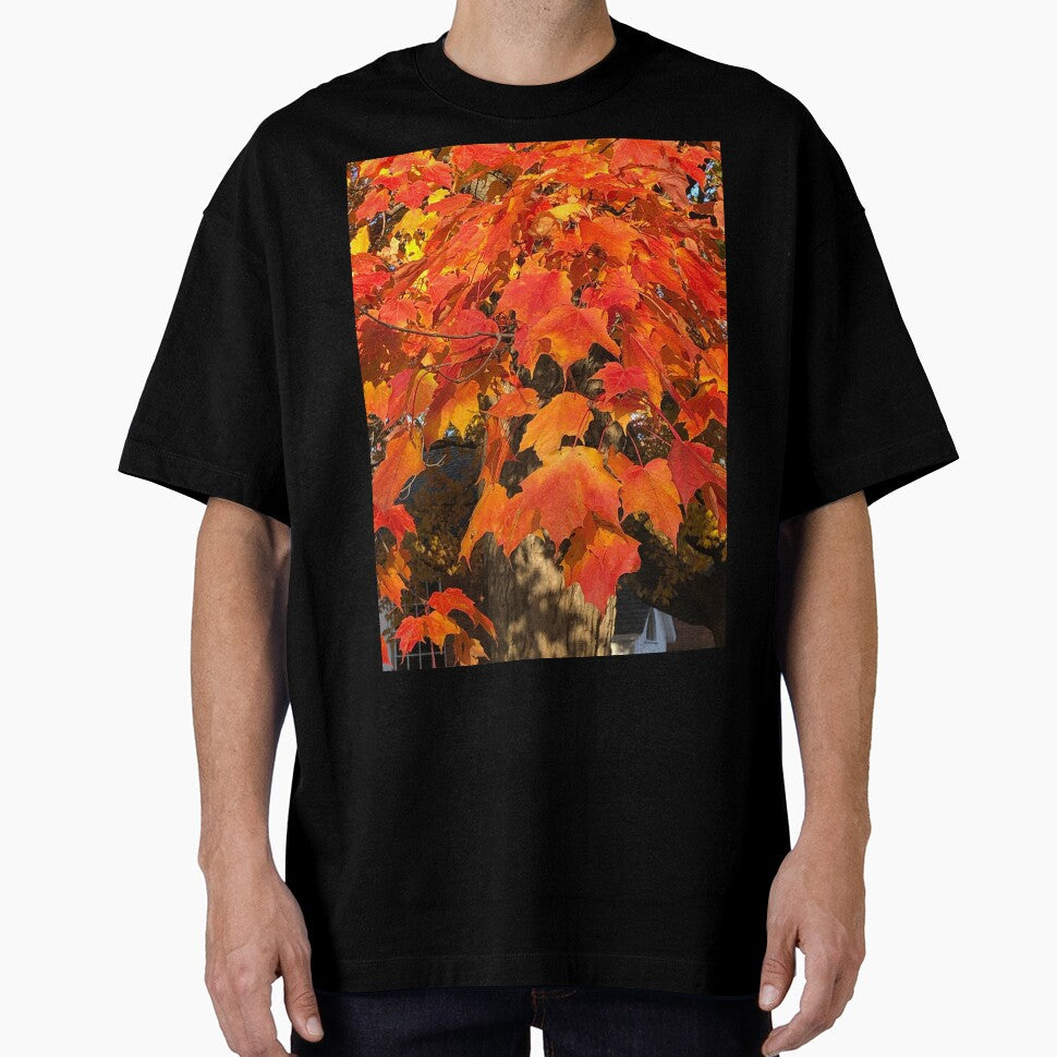 Orange beauty, Fall leaves, Autumn, Fall mug, Fall socks, Fall sticker, Fall magnet by PicsByMi