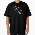 Blue Praying Mantis in Zoomer Shades by techno-mantis