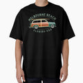 Melbourne Beach Florida Vintage Surfing Design by Futurebeachbum