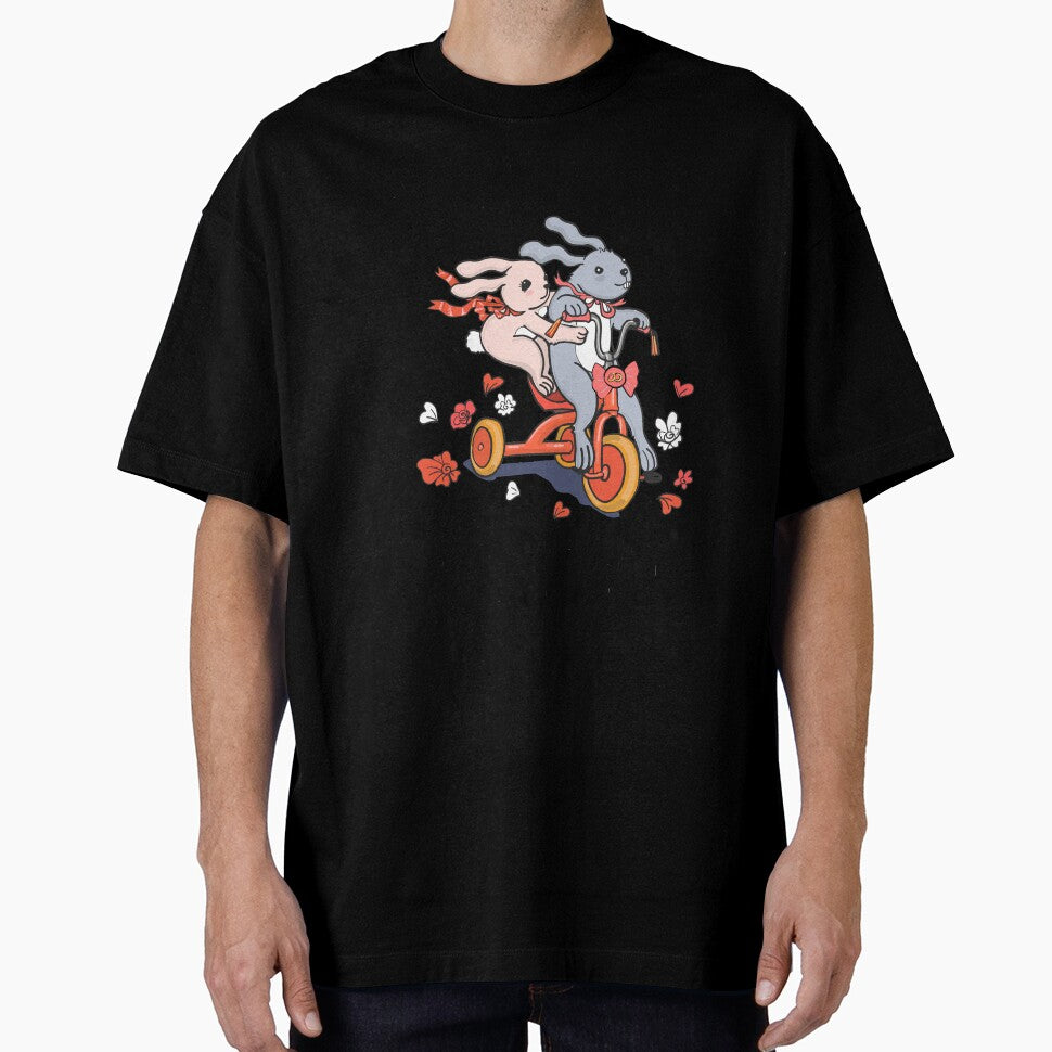 Just Married 81 Years Ago - 81st Anniversary Couple Bunnies Tee, Phone Cases And Other Gifts by MemWear