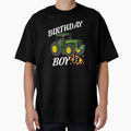 8 Years Old Birthday Design Green Tractor GifDesign by drwigglebutts