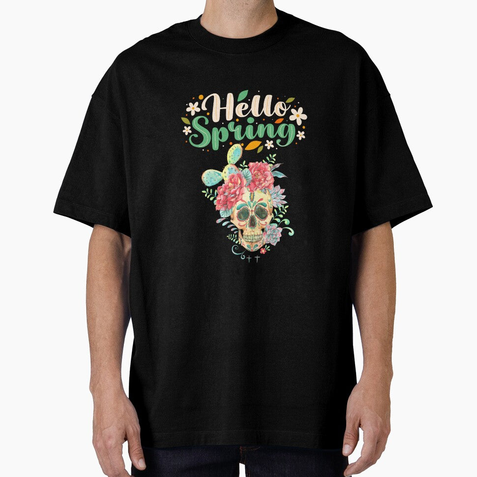 Hello Spring Happiness Time Flower by Ikra Best