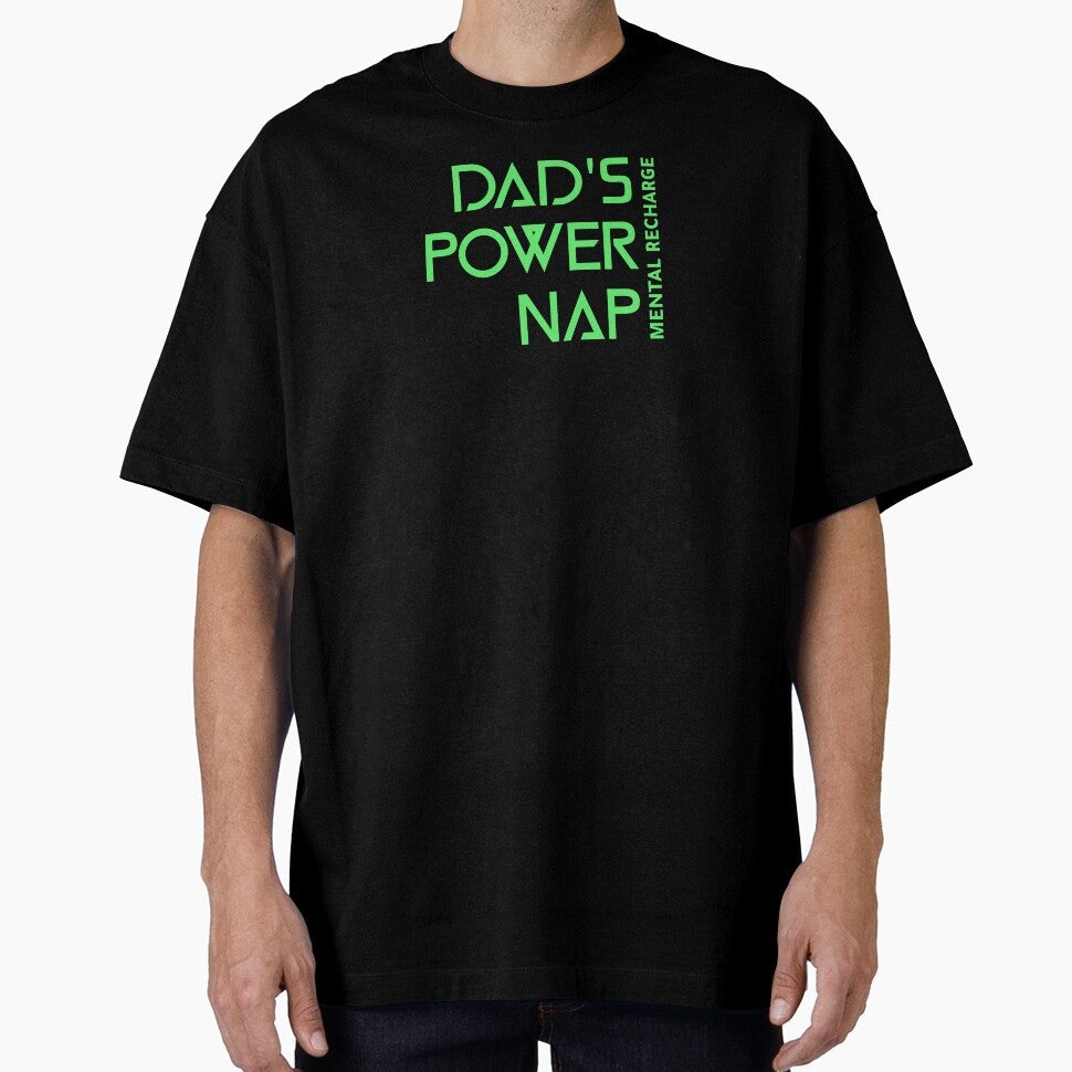 Dad's Power Nap Mental Recharge Dad Mental Health by TeeRadiance