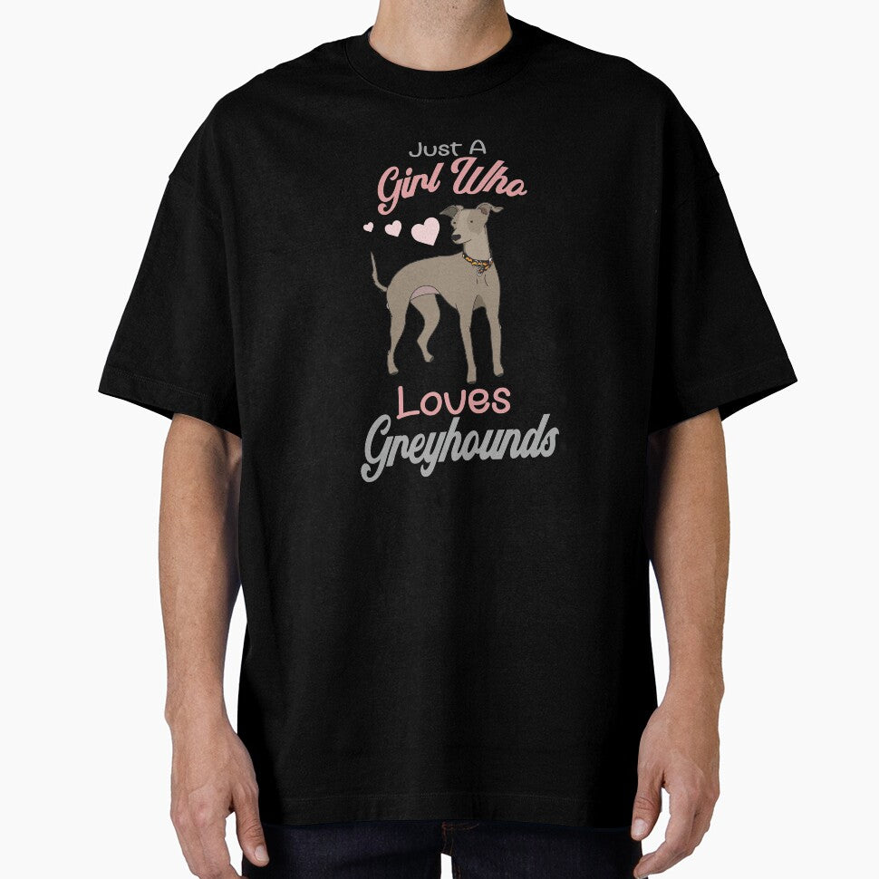 Just A Girl Who Loves Greyhounds by Basic  Beach