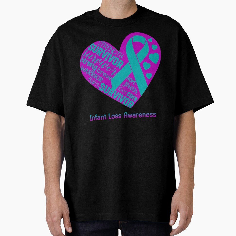 Infant Loss Heart Support Infant Loss Warrior Fighting by GennieShop