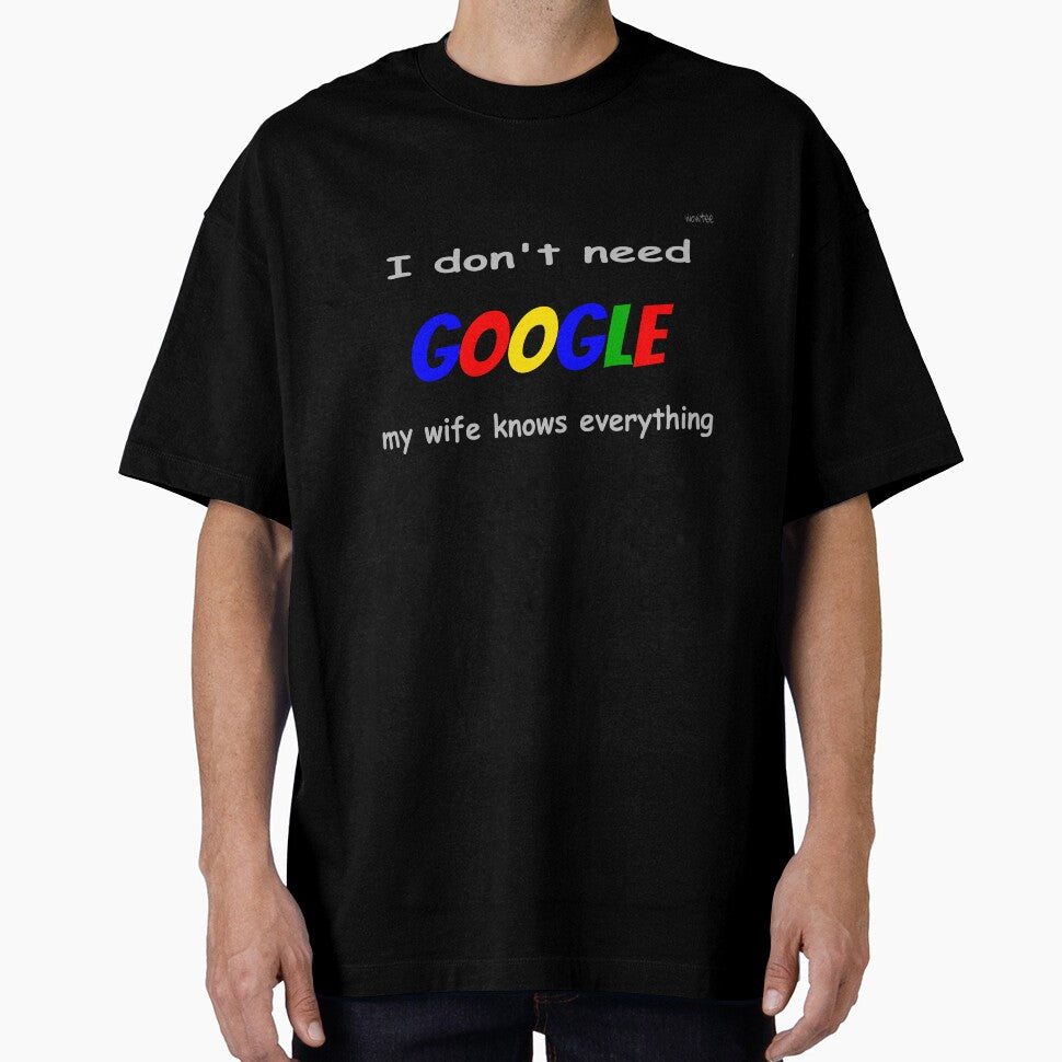 I don't need Google... by wowitsmytshirt