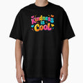 Kindness is Cool - Colorful Retro Bubble Letter Typography by Far Out Goods