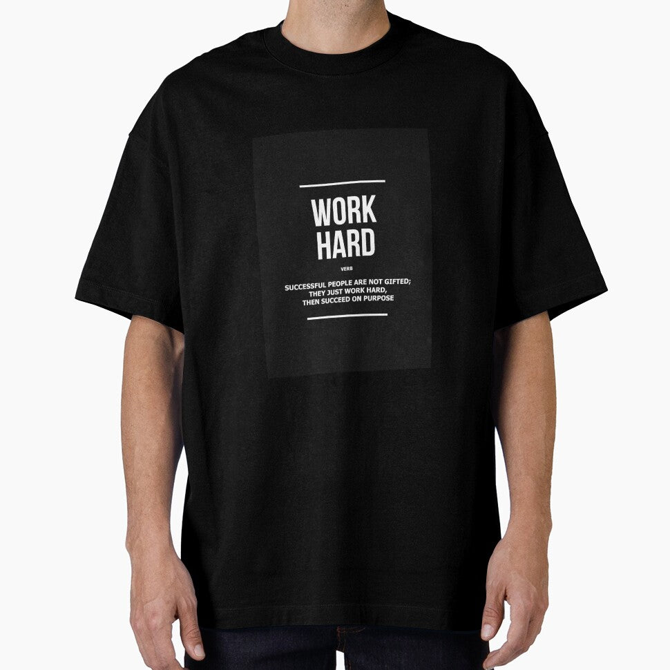 Work Hard Verb Motivational Inspirational Work Hard Play Harder Quote by SuccessHunters