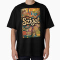 Vintage Sziget Festival Retro Music & Cultural Europe Festival Art by Witty Shirts