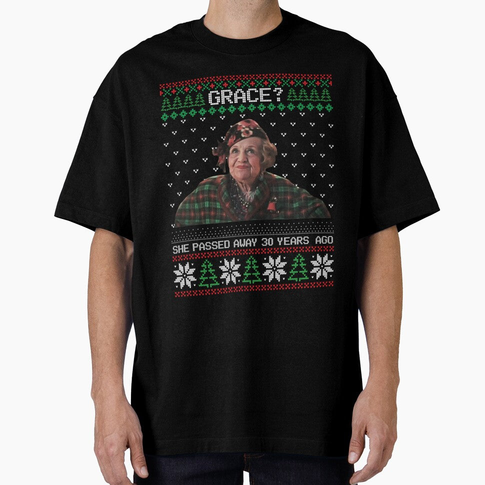 Grace She Passed Away 30 Years Ago Ugly Christmas by achusbiskrik