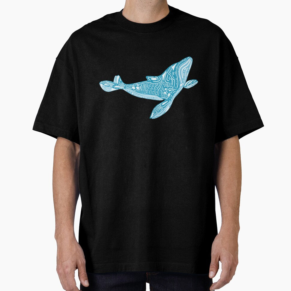 Abstract Decorated Whale Design by antevasinart