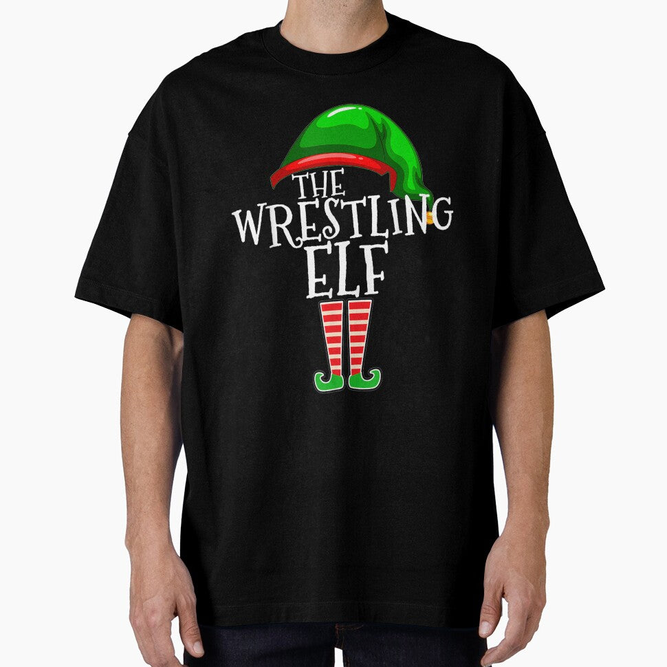 Wrestling Elf Group Matching Family Christmas Gift Boys by patsa4