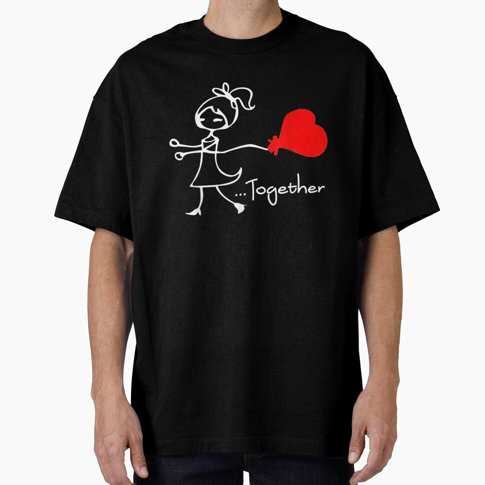 Always Together Matching For Couple Valentine Tee by lolahomya