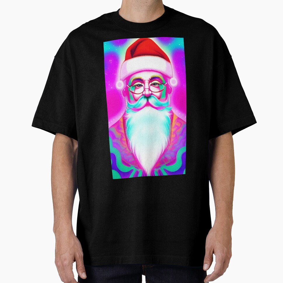 Vintage Pink Santa Claus by shirtkosa