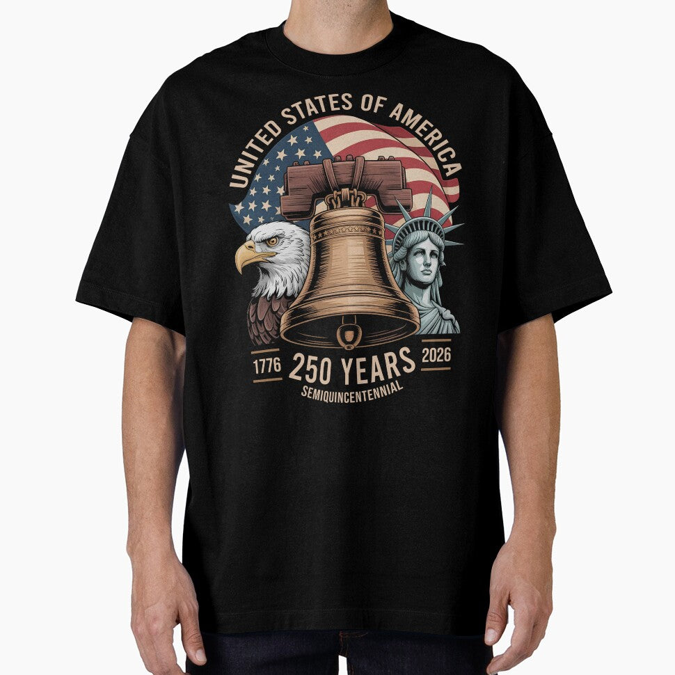 America 250th Anniversary Shirt - Semiquincentennial 1776-2026 - USA Heritage Theme by jeffereykent
