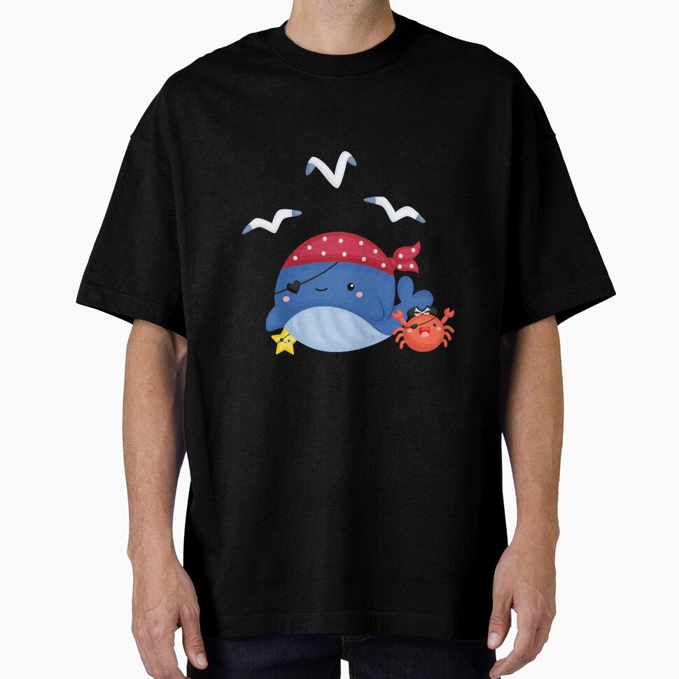 Children's Blue Whale Sticker by flowersstickers