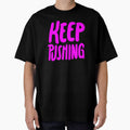 KEEP PUSHING by Funky  Fibers