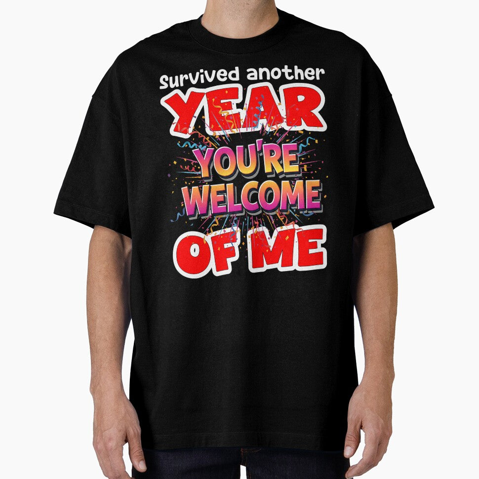 SURVIVED ANOTHER YEAR OF ME - BIRTHDAY GIFT by KEF Custom