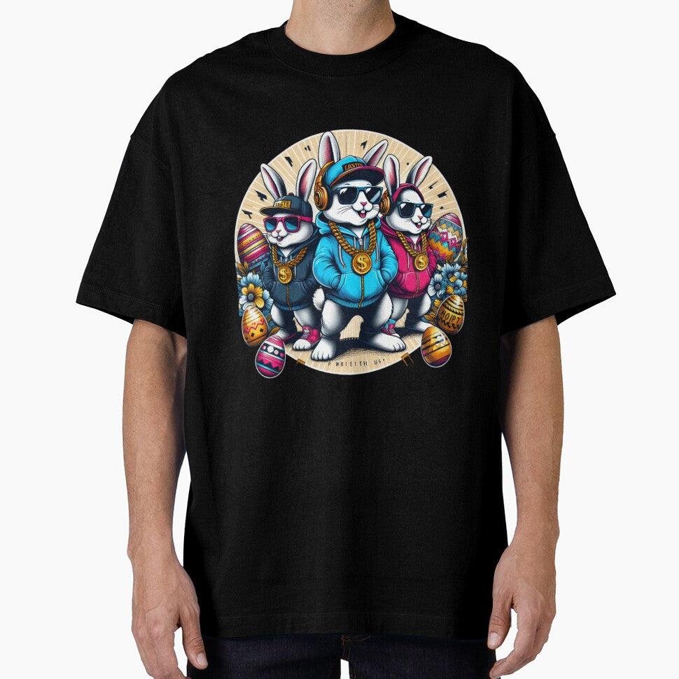 hip hop bunnies band Easter Funny animals by Expressions-Sel