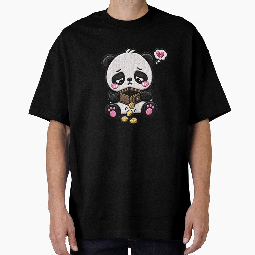 Payday Gone Panda Embroidery Patch Funny Kawaii by ColorSplash123
