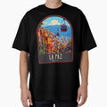 La Paz Vintage Travel Illustration by HomeLivingCo