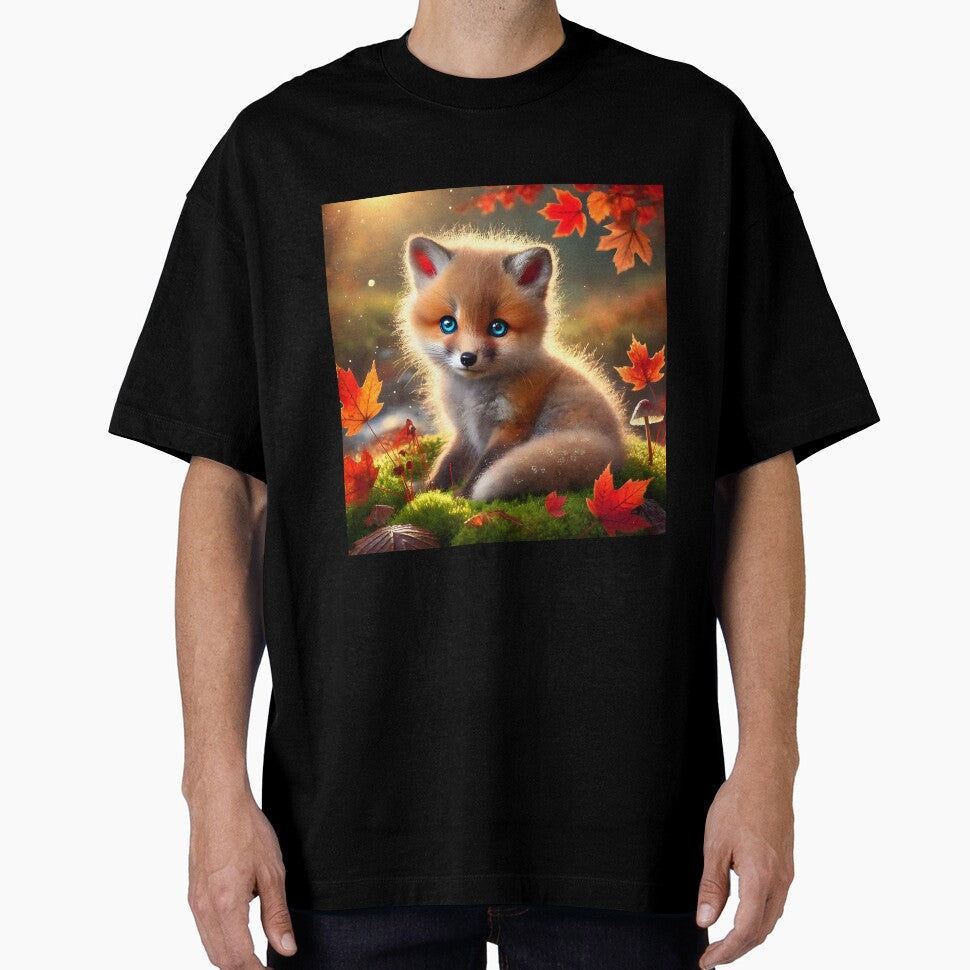 Autumn Baby Fox Magic by AI-Only Creations