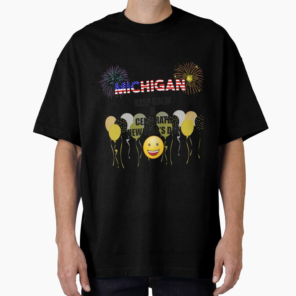 Michigan Keep Calm & Celebrate New Year Day | Michigan Edition by BestBash