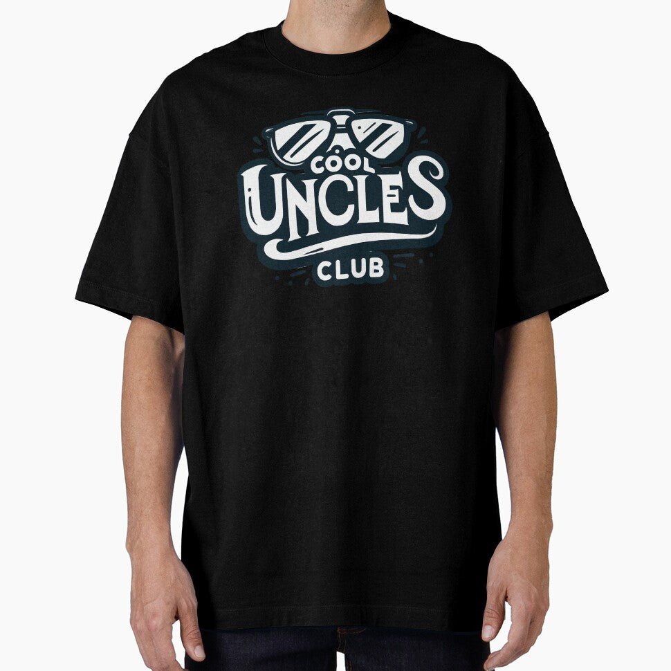 "Cool Uncles Club" - Funny Uncle Graphic Tee by Dinsigne