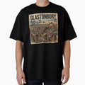 Glastonbury Muddy Pigeon Vintage Poster by azule1