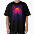 Neon Autumn Dreams – Cyber Vaporwave Sunset by kamisclothes