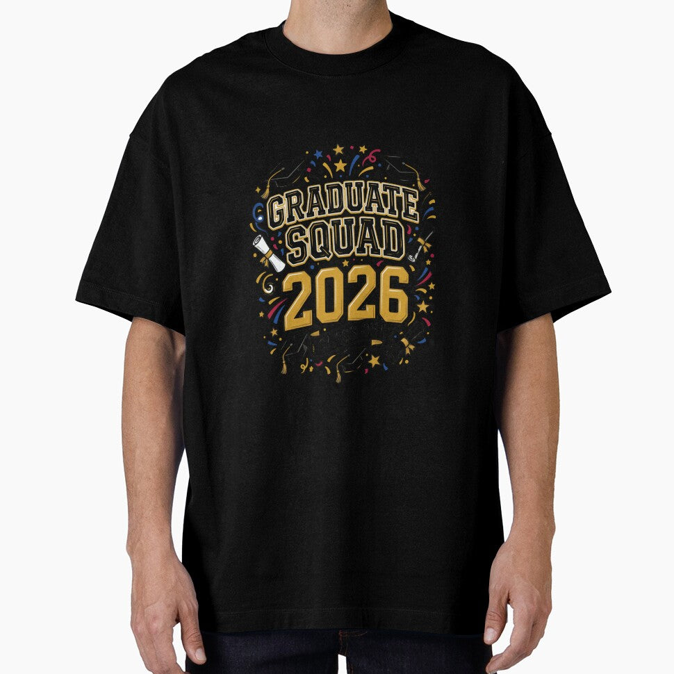 Graduate Squad 2026 Class Of Senior Student Graduation by RetroMini2026