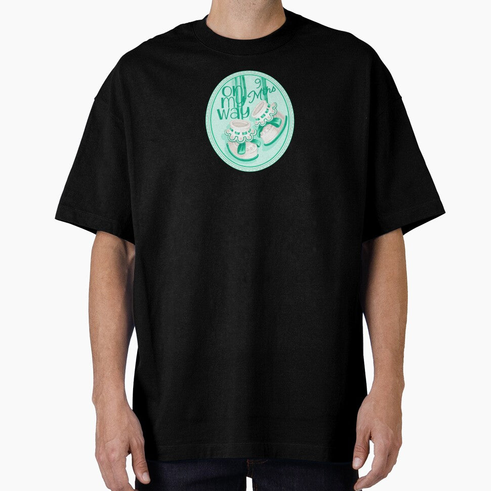 “On My Way - 9 Mths” Baby Green (Incl. Maternity & Baby Wear) by PawsitiveMum