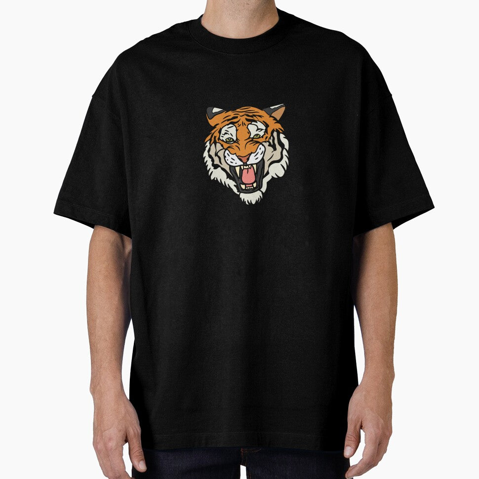 Tiger Face Sticker by hsstudio2025