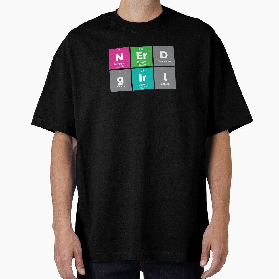 Nerd Girl Periodic Table Design – Funny Science Gift by Rodney's Marketplace