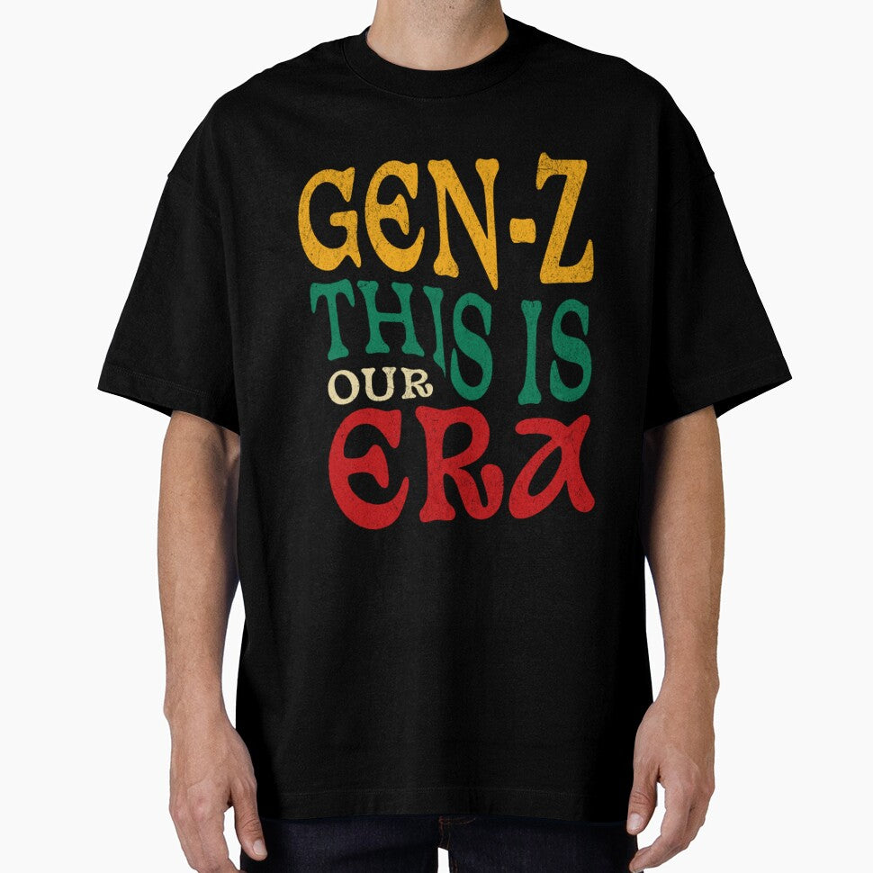 Gen Z This Is Our Era – Bold Youth Culture Statement wear by Youngkev-arts