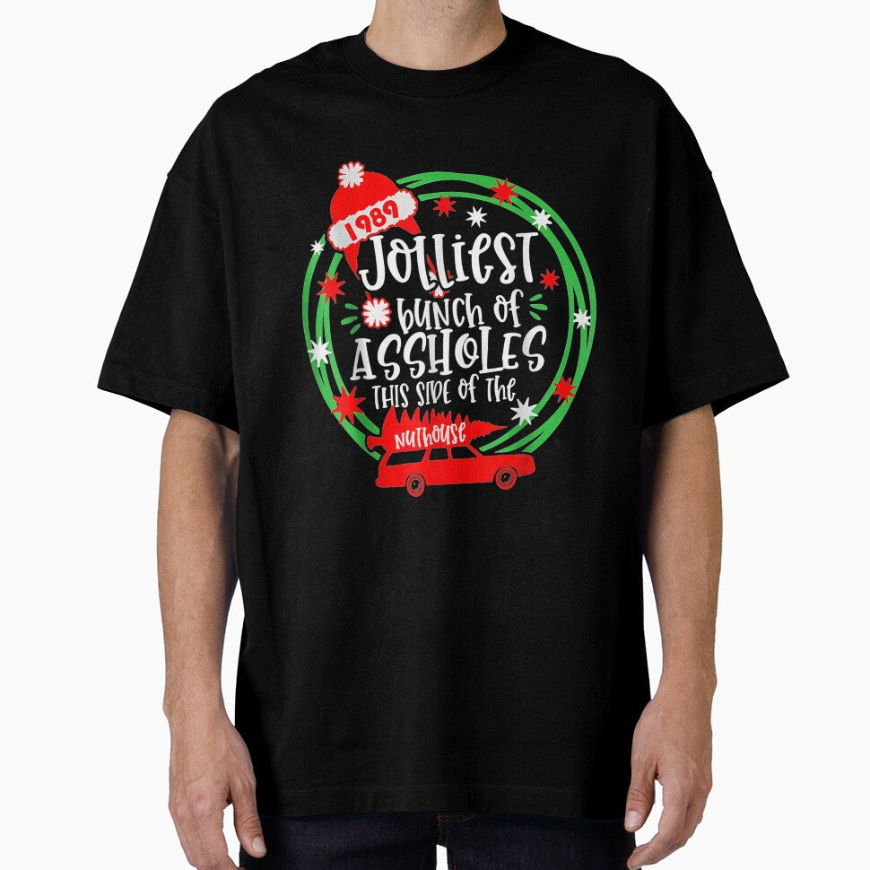 Funny Costume Christmas Tree Truck Jolliest Bunch Of A-Holes by hoangminhsang